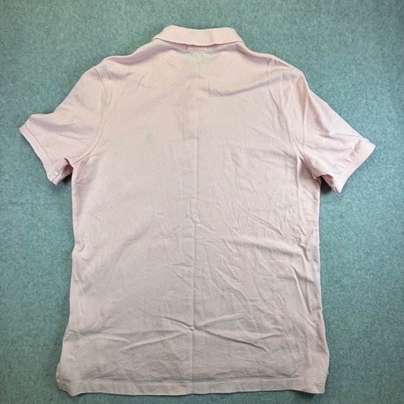 Polo Ralph Lauren Classic Fit Pink Short Sleeve Polo Shirt Mens Size L - Picture 2 of 7